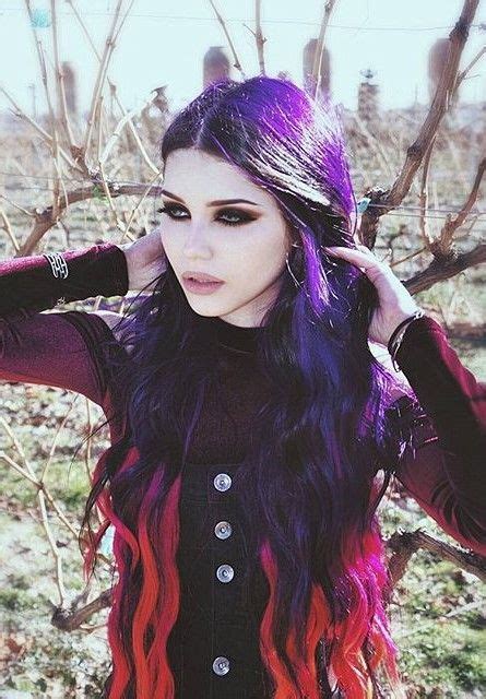 Dayana Crunk Melgares Gothic Beauty Hair Styles Goth
