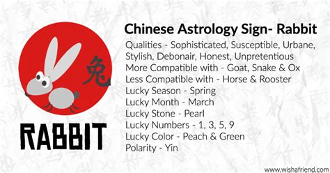 chinese zodiac profile rabbit