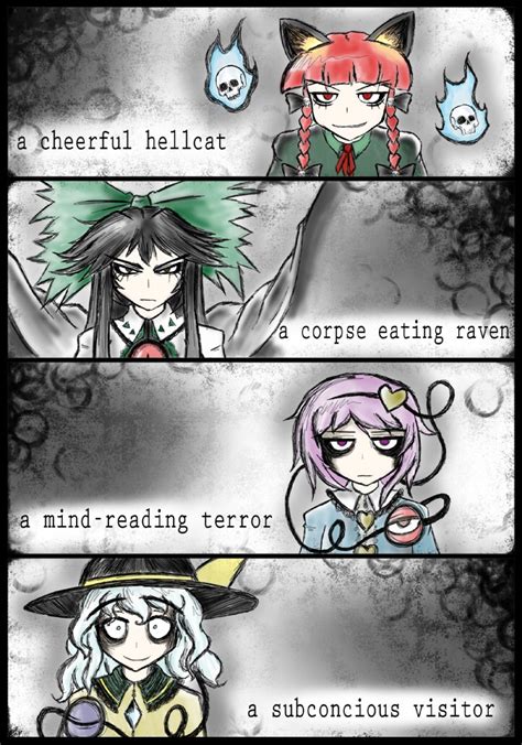 komeiji koishi komeiji satori reiuji utsuho and