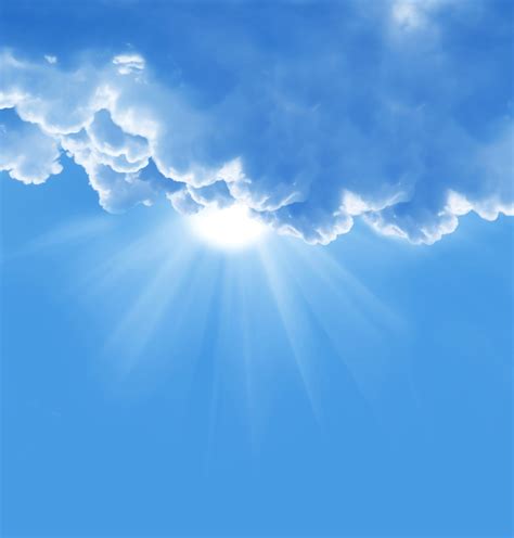blue sky  sun  beautiful clouds cremation services