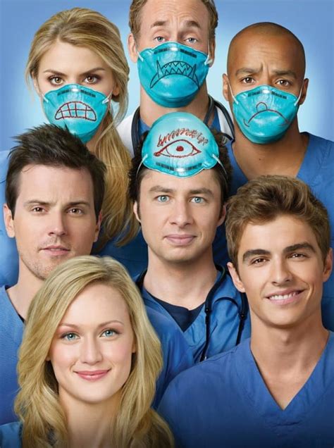 scrubs season nine cast pic tv fanatic