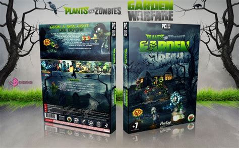 Plants Vs Zombies Garden Warfare Pc Box Art Cover By