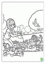 Coloring Thumbelina Dinokids sketch template