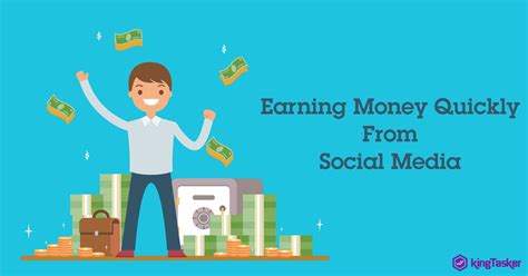 quick ways  earn money   social media