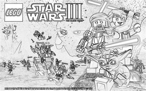 coloring pages lego star wars nathanaels informational site