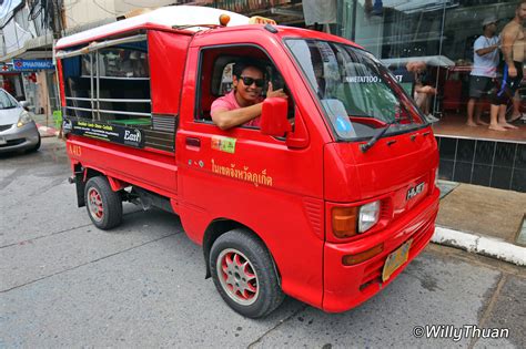 Taxis Tuk Tuks Et Bus à Phuket Se Déplacer à Phuket Blog Voyage