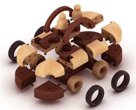 wooden toy  behance