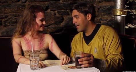 star trek parody kirk s blind date puts captain kirk on internet