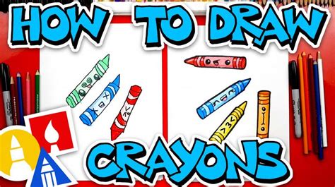 draw funny crayons art  kids hub art  kids art lessons  kids art