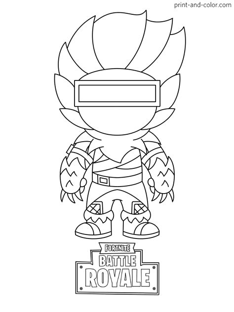 printable coloring fortnite coloring pages season   loves