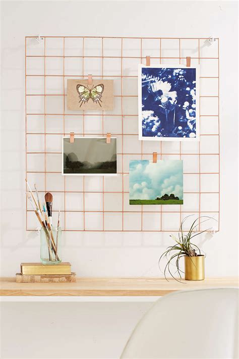 wire wall grid  urban outfitters decoist