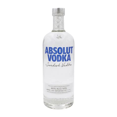 absolut vodka   vol absolut vodka