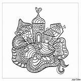 Coloring Pages Dream Architecture House Child Adult 123rf Houses Color Funny Drawing City Village Adults Seems Various Come Colors Living sketch template