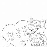 Bff Tagged Bettercoloring sketch template