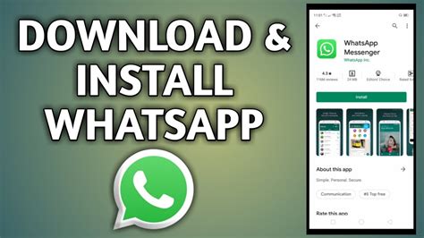 install whatsapp   phone aslmanagement