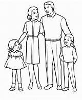 Parents Coloring Pages Obey Colouring Family Children Sheets sketch template
