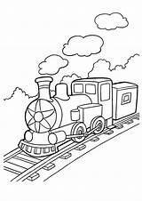 Train Freight Coloring Pages Printable Categories Kids sketch template