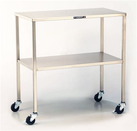 instrument table  included undershelf lakeside healthcare