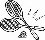 Tennis Racket Drawing Coloring Pages Getdrawings Template Racquet Sketch sketch template