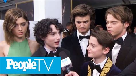 stranger things cast reveals their fave 80s pop culture moments peopletv entertainment