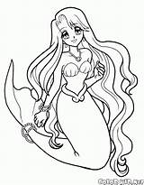 Colorkid Mermaids sketch template
