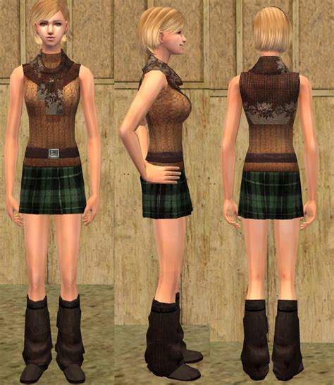 Mod The Sims Luis Sera And Ashley Graham S Outfits