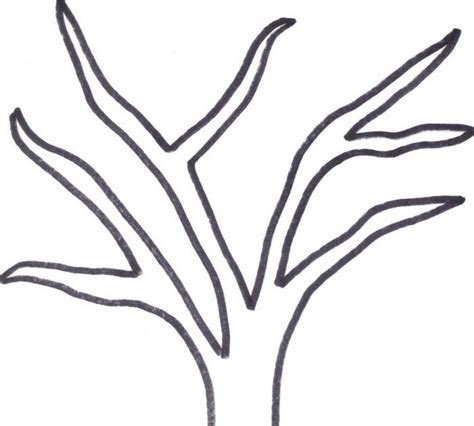 tree trunk coloring page scenery mountains