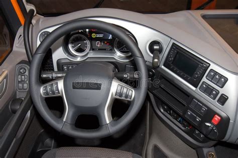 truck interior stock photo image  metal drive controls