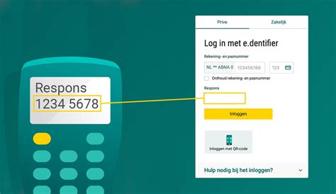 opdracht bevestigen met edentifier abn amro