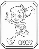 Rusty Rivets Ruby Coloring Pages Kids Ausmalbilder Worksheets Printable Sheets Fun Colorear Book Visitar Choose Board Para sketch template