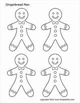 Gingerbread Firstpalette Leaders sketch template
