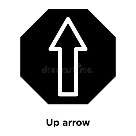 arrow icon vector isolated  white background logo concept stock vector illustration
