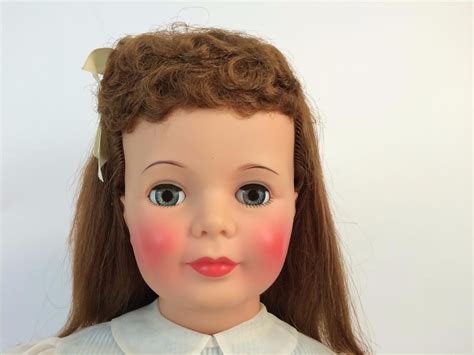 patti playpal doll  companion htf curly bang auburn