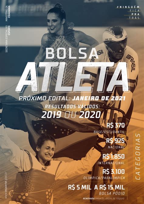 Bolsa Atleta Contemplará Resultados Esportivos De 2019 E 2020