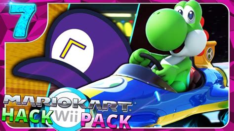 Waluigi Hat Cup 🌈 Mario Kart Wii Hack Pack Part 7 Youtube