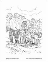 Coloring Pages Pioneer Printable Life Lds Sarah Plain Tall Sheets Activities Pioneers Farm Covered Books Nursery Wagon Primary Children Book sketch template