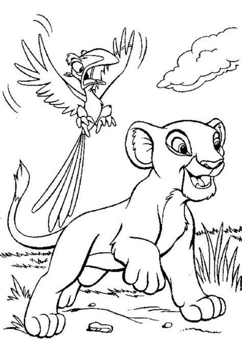 coloring pages  kids lion king coloring pages