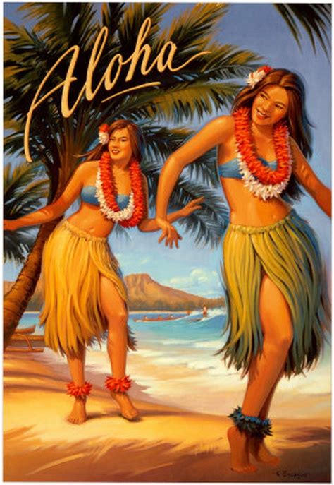 pin  michael boyce  hawaii vintage hawaii hawaii art hawaii art print