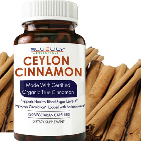 certified organic ceylon cinnamon vegetarian capsules