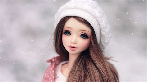 cute barbie doll  wearing white cap  white background hd barbie