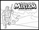 Bible Coloring Pages Miriam Heroes Moses Sunday School Kids Story Activities Sellfy Hero Children Crafts Great Cloud Following Exodus God sketch template