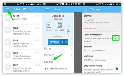 permanently delete text messages  android phone