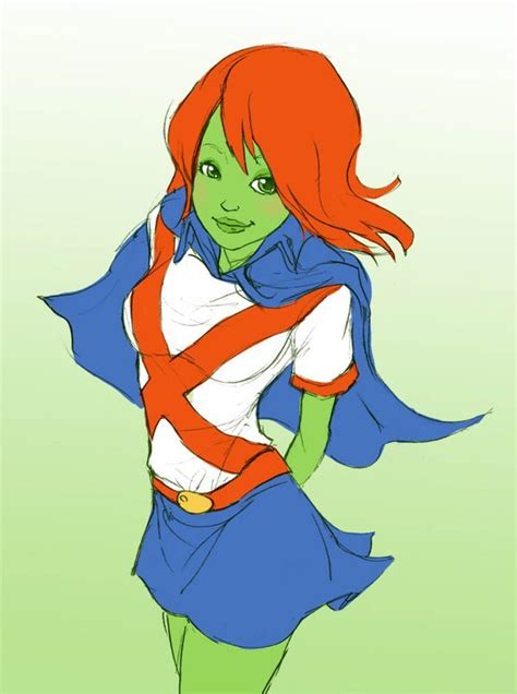 Animated Cheesecake Miss Martian Being As Cute As Can Be