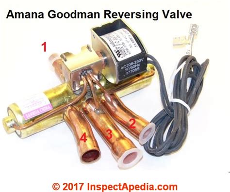 reversing valves  heat pumps