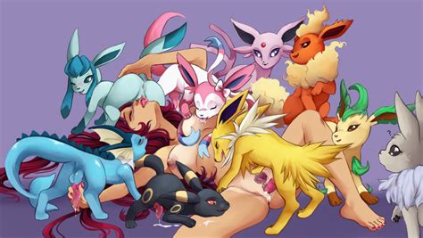 Eevee Umbreon Espeon Flareon Vaporeon And 4 More Pokemon Drawn