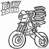 Ricky Coloriage Xcolorings sketch template
