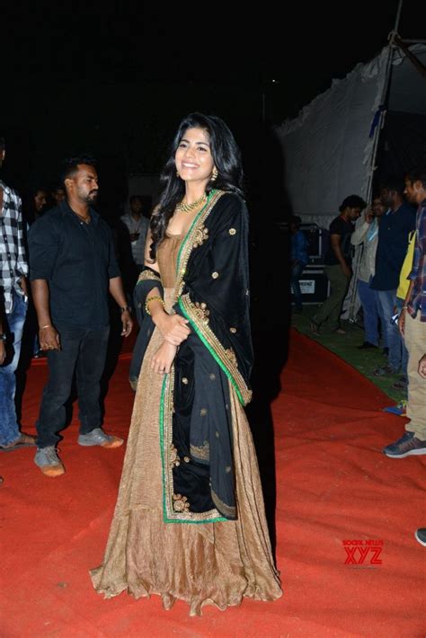 Actress Megha Akash Stills From Chal Mohan Ranga Pre Release Event