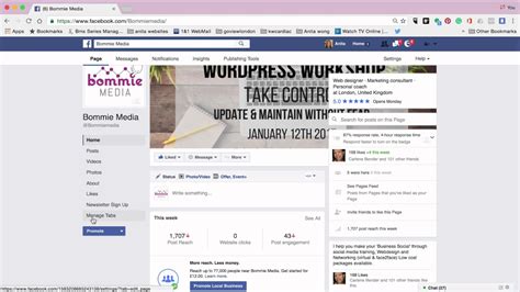 new facebook page layout youtube