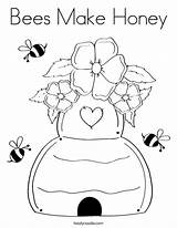 Coloring Honey Pages Beehive Bees Make Bee Printable Kids Coloringhome Color Flowers Designlooter Getcolorings Clipart 12kb 605px Print Twisty Noodle sketch template