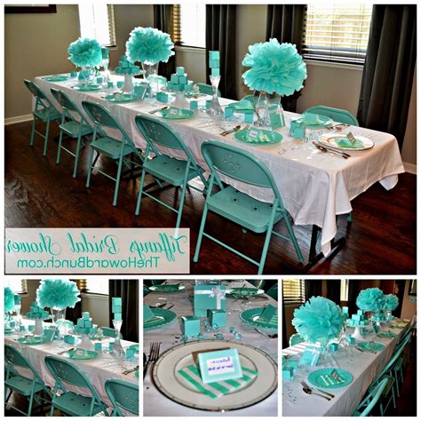 attractive bridal shower table decoration ideas